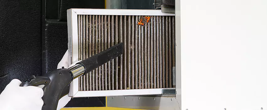 Clogged Air Duct Cleaning Process in Hauppauge, NY