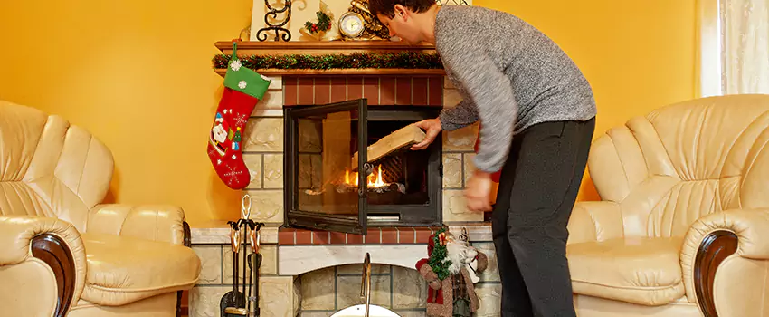 Gas to Wood-Burning Fireplace Conversion Services in Hauppauge, New York