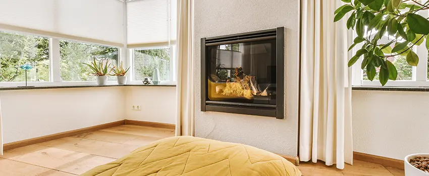 Residential Fireplace Ceramic Glass Installation in Hauppauge, NY
