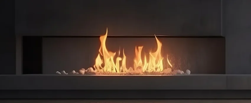 B-Vent Gas Fireplace Installation in Hauppauge, NY