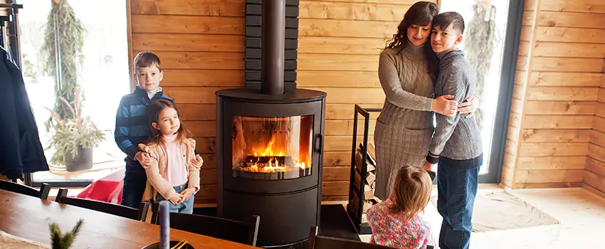 Morso Cast Iron Fireplace Insert Installation in Hauppauge, New York