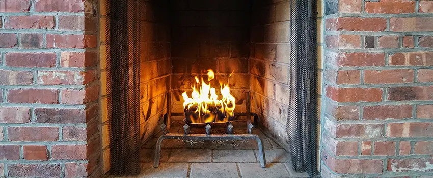 Repairing Damaged Fireplace Tiles in Hauppauge, New York