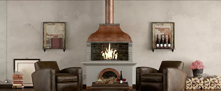 Thelin Hearth Products Providence Pellet Insert Fireplace Installation in Hauppauge, NY