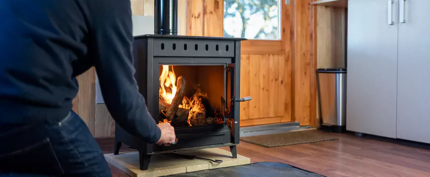 Open Hearth Wood Fireplace Installation in Hauppauge, NY