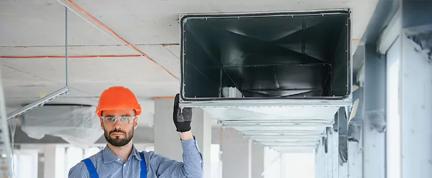 Clogged Air Duct Cleaning and Sanitizing in Hauppauge, NY