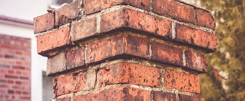 Cracked Chimney Bricks Repair Cost in Hauppauge, New York