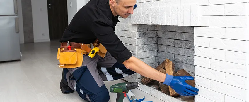 Fireplace Damaged Damper Frame Repair Services in Hauppauge, New York