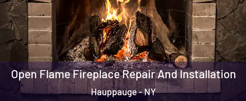  Open Flame Fireplace Repair And Installation Hauppauge - NY